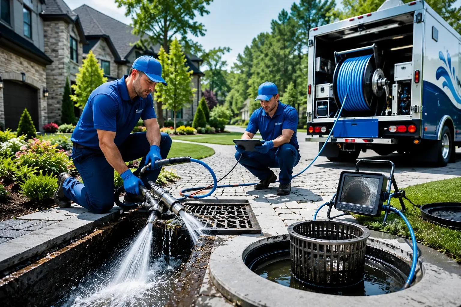 Local outdoor drain cleaning professionals in Centreville, MI